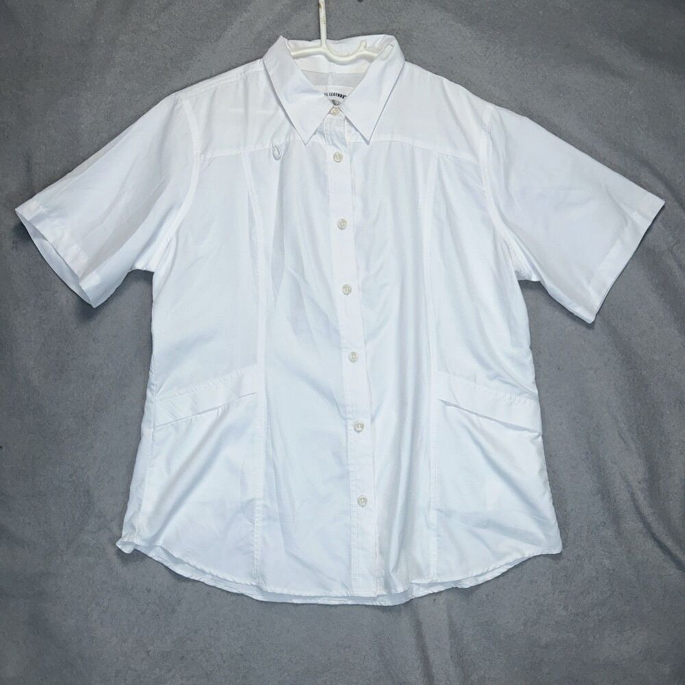 Reel Legends Men’s Fishing Vented Button Up Short Sleeve Shirt with Pockets